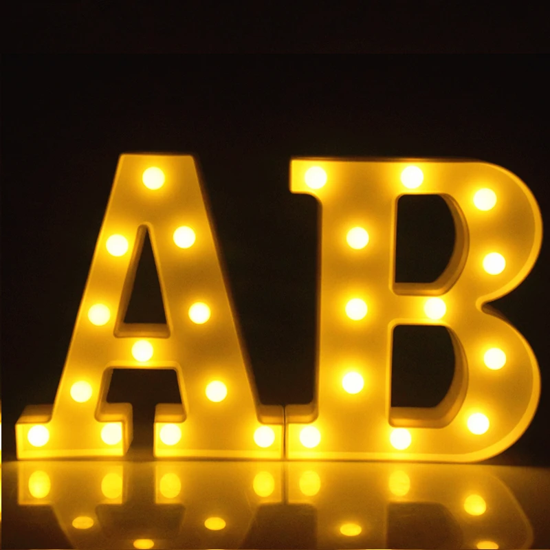 Luminous 26 Letters Led Light 0-9 Number Battery Lamp Indoor Wall Hanging Night Lamps For Wedding Birthday Party Decor Led Light
Luminous 26 Letters Led Light 0-9 Number Battery Lamp Indoor Wall Hanging Night Lamps For Wedding Birthday Party Decor Led Light