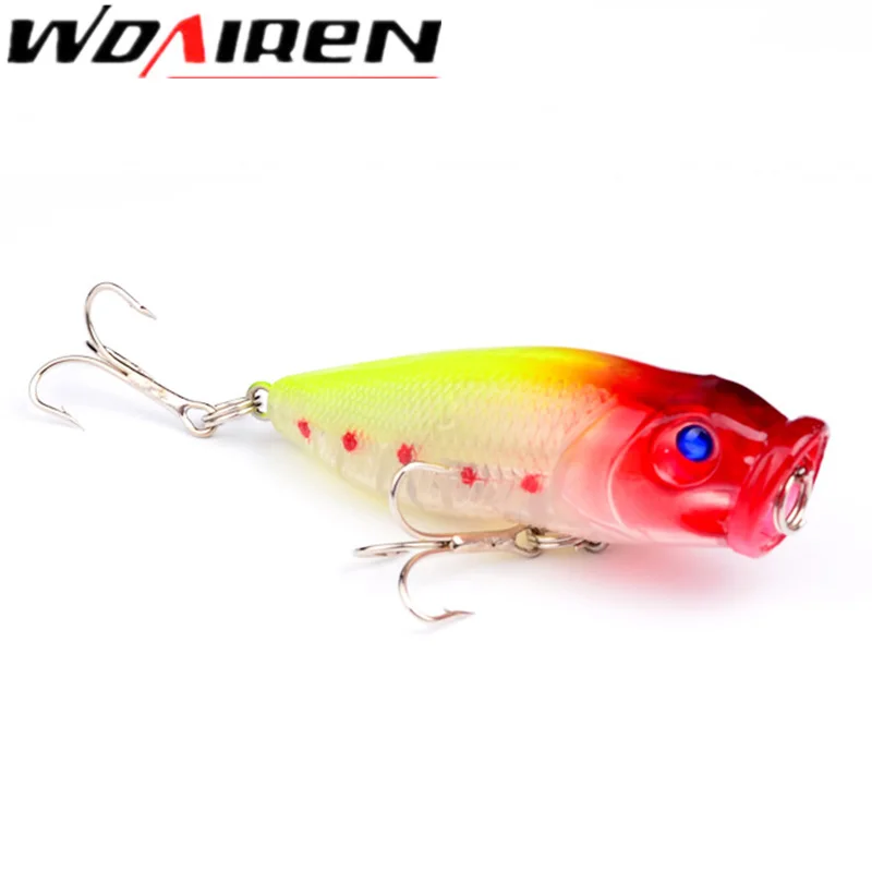 1Pcs topwater Poppers Fishing lure 9g 6.5cm pesca wobbler fish lures isca artificial hard bait Top water swim bait WD-326
1Pcs topwater Poppers Fishing lure 9g 6.5cm pesca wobbler fish lures isca artificial hard bait Top water swim bait WD-326