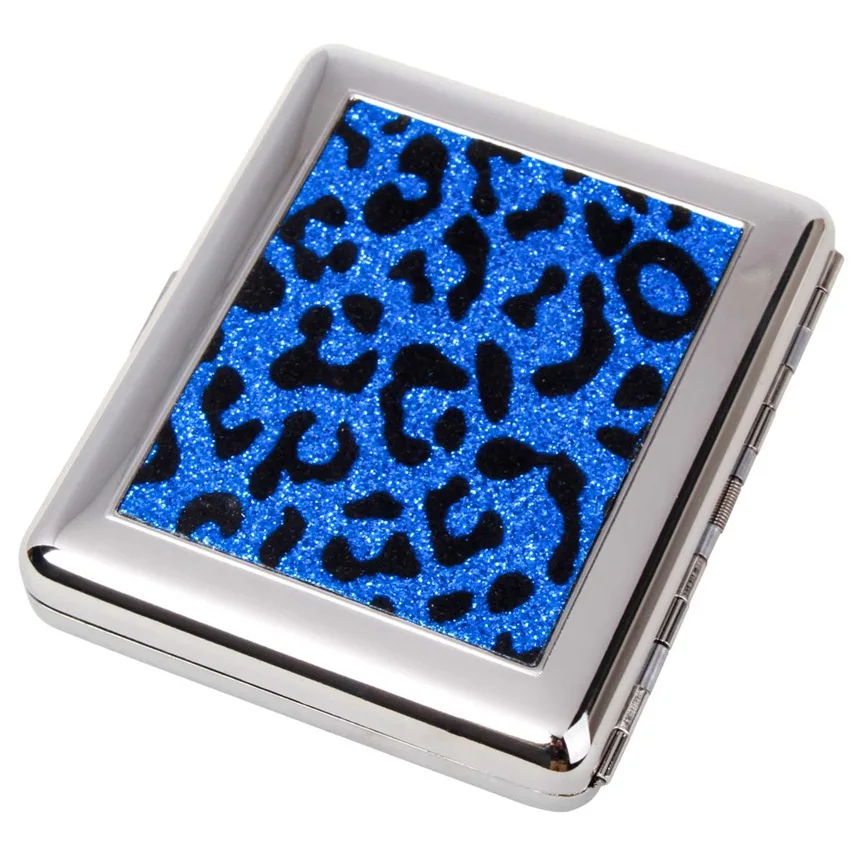 Classic Leopard Design Stainless steel Cigarette Case Box Metal Tobacco Holder Pocket Box 20pcs Smoking Accessories Mixed color
Classic Leopard Design Stainless steel Cigarette Case Box Metal Tobacco Holder Pocket Box 20pcs Smoking Accessories Mixed color