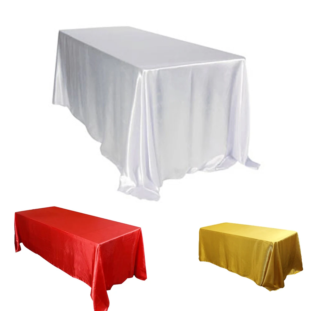 10pcs Satin Fabric Rectangular Tablecloth Hotel Banquet Table Cloth Cover For Wedding Birthday Party Home Decoration Supplies
10pcs Satin Fabric Rectangular Tablecloth Hotel Banquet Table Cloth Cover For Wedding Birthday Party Home Decoration Supplies