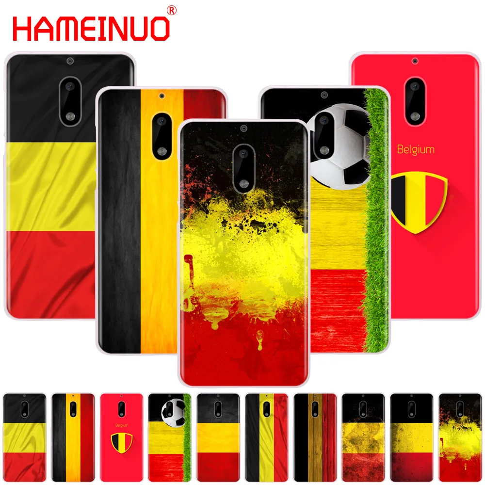 HAMEINUO роскошный защитный чехол с флагом Бельгии для Nokia 9 8 7 6 5 3 Lumia 630 640 640XL