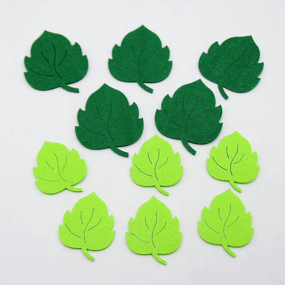 10pcs Green Leaves Shape Free Cutting Fabric Felt Patch Appliques For DIY Handmade Cloth Making Nonwoven Sewing Decoration Craft
10pcs Green Leaves Shape Free Cutting Fabric Felt Patch Appliques For DIY Handmade Cloth Making Nonwoven Sewing Decoration Craft