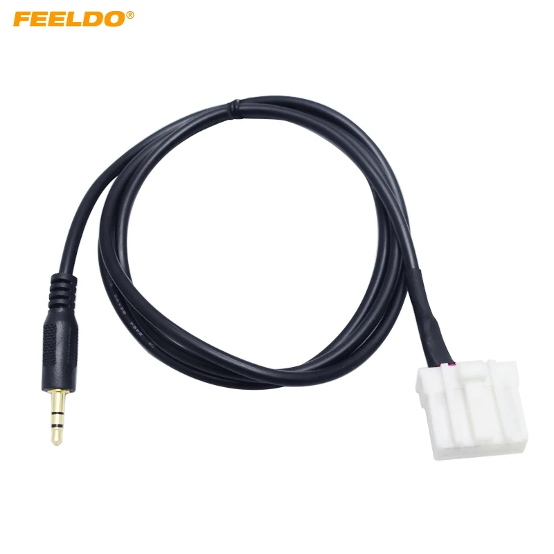 FEELDO 10PCS Car 3.5mm AUX Audio Cable For Mazda 3/6 Pentium B70 MX5 RX8 Male Interface Cable Adapter Wiring #1623
FEELDO 10PCS Car 3.5mm AUX Audio Cable For Mazda 3/6 Pentium B70 MX5 RX8 Male Interface Cable Adapter Wiring #1623