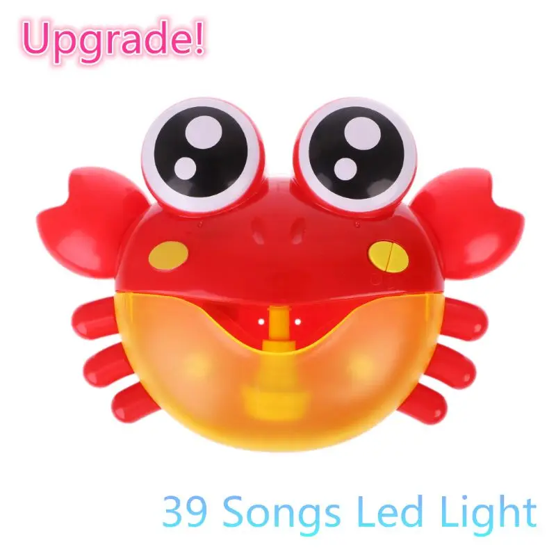Bubble Crabs детская игрушка для ванны забавная Ванна Maker Нормальный/39 песен Led
