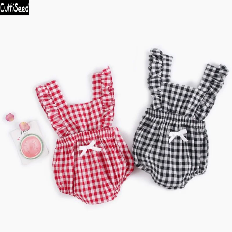 Cultiseed Newborn Baby Bodysuits Baby Girl and Boy Plaid Sleeveless Infant Outfit Clothes Kids Summer Onesies Baby Jumpsuits
Cultiseed Newborn Baby Bodysuits Baby Girl and Boy Plaid Sleeveless Infant Outfit Clothes Kids Summer Onesies Baby Jumpsuits