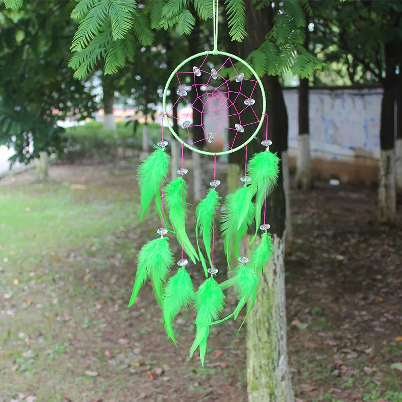 Dream Catcher Home Decor, white Feather Dreamcatcher Wind Chimes Indian Style Religious Mascot Car or Wall Decoration
Dream Catcher Home Decor, white Feather Dreamcatcher Wind Chimes Indian Style Religious Mascot Car or Wall Decoration
