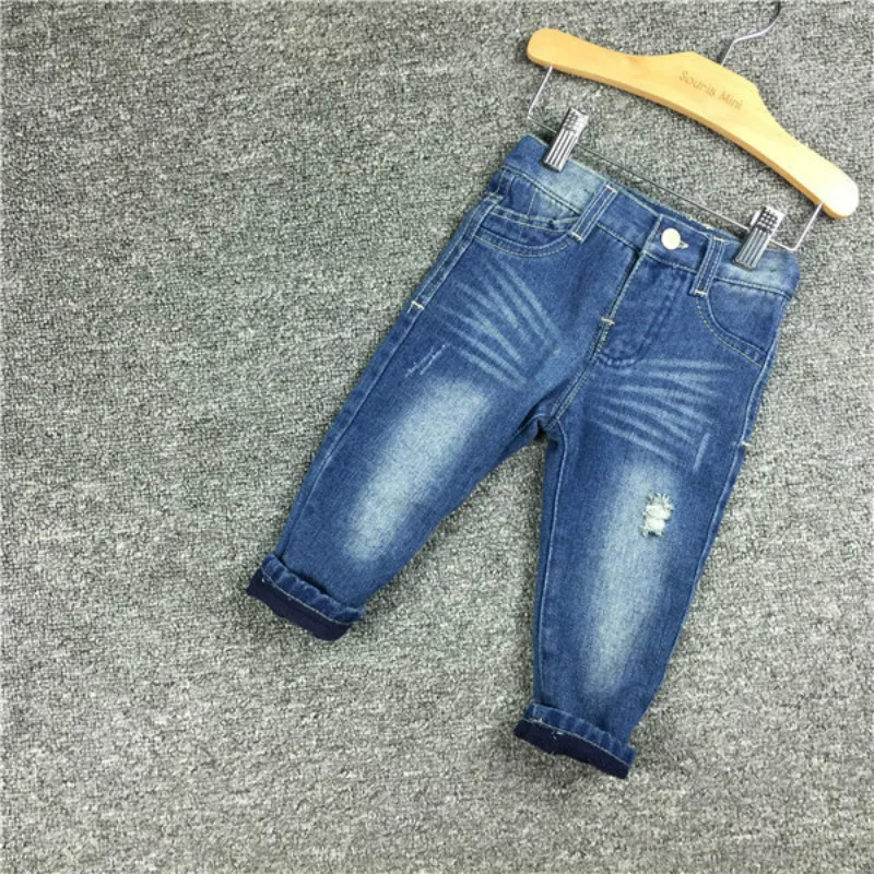 Winter Warm Baby Pants Jeans Toddler Baby Boy Girl Ripped Add Velvet Jeans Pants Cowboy Infant Kids Holes Jeans Clothes 9-24M
Winter Warm Baby Pants Jeans Toddler Baby Boy Girl Ripped Add Velvet Jeans Pants Cowboy Infant Kids Holes Jeans Clothes 9-24M
