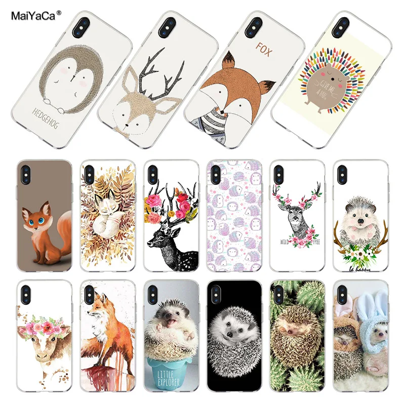 For iphone X XR XS MAX Lovely Deer Cartoon Animals Fox Deer Hedgehog PhoneCase For iphone 12 11 Pro Max 8 7 6 6S Plus 5S SE
For iphone X XR XS MAX Lovely Deer Cartoon Animals Fox Deer Hedgehog PhoneCase For iphone 12 11 Pro Max 8 7 6 6S Plus 5S SE