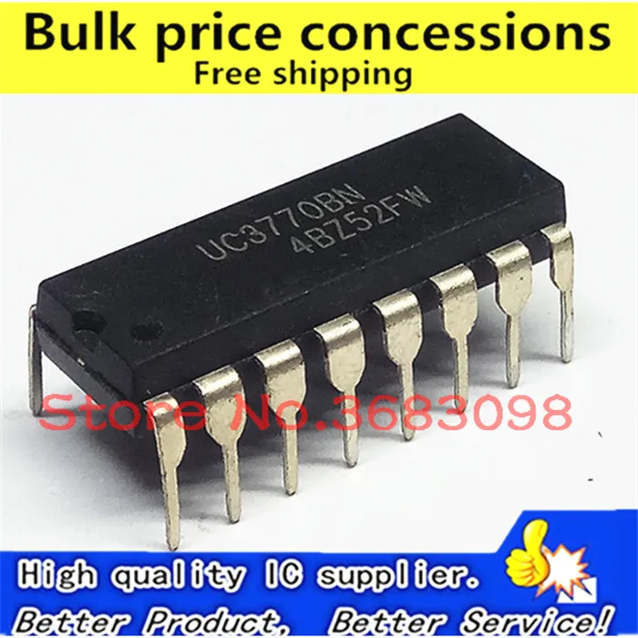 Free shipping 5pcs/lot UC3770N UC3770BN UC3770 DIP-16