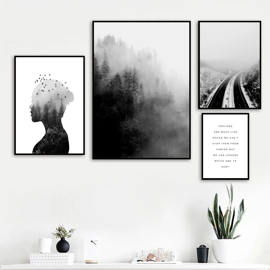 Abstract Woman Forest Road Landscape Wall Art Canvas Painting Nordic Posters And Prints Wall Pictures For Living Room Home Decor
Abstract Woman Forest Road Landscape Wall Art Canvas Painting Nordic Posters And Prints Wall Pictures For Living Room Home Decor