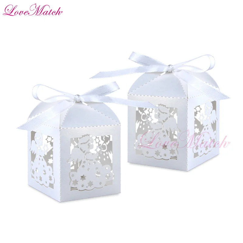 50pcs Laser Cut Angel Candy Box Baby Shower Paperboard Chocolate Box Birthday Party Decoration Kid Baby Shower Supplies and Gift
50pcs Laser Cut Angel Candy Box Baby Shower Paperboard Chocolate Box Birthday Party Decoration Kid Baby Shower Supplies and Gift