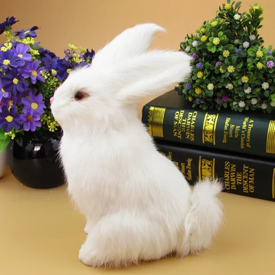 plastic& furs white rabbit model ,about 13x22cm standing rabbit , home decoration Xmas gift w5794
plastic& furs white rabbit model ,about 13x22cm standing rabbit , home decoration Xmas gift w5794