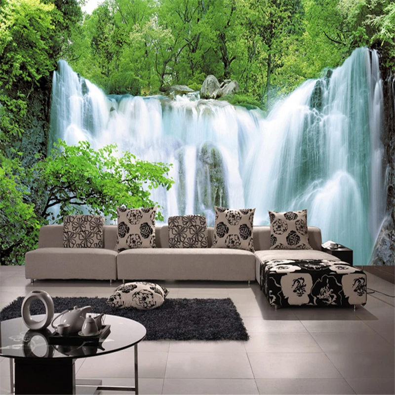 beibehang papel de parede Large Seamless wallpaper the living room sofa TV backdrop mural entire landscape waterfall custom
beibehang papel de parede Large Seamless wallpaper the living room sofa TV backdrop mural entire landscape waterfall custom