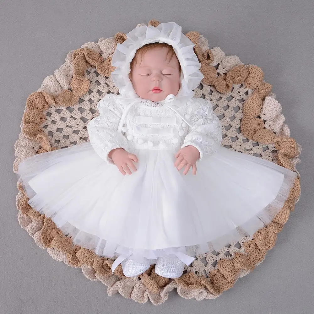 2PCS Baby Girl White Red Balls Double Bows Dresses Christening Gown Baptism Dresses Princess Wedding Party Dress for Newborn
2PCS Baby Girl White Red Balls Double Bows Dresses Christening Gown Baptism Dresses Princess Wedding Party Dress for Newborn