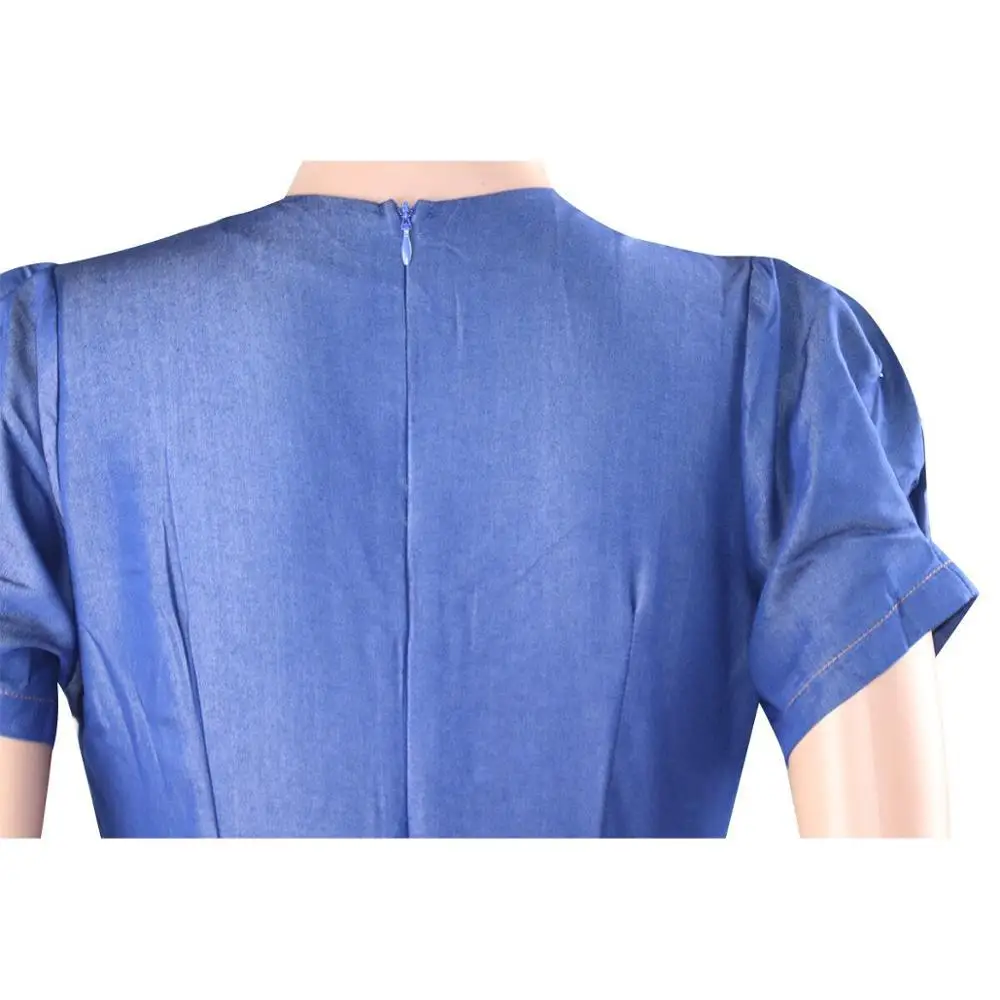 Echoine Women Summer Sexy V Neck Short Sleeve Denim Jeans Long Vintage Jumpsuit Casual Plus Size XXL Sashes Rompers Streetwear
Echoine Women Summer Sexy V Neck Short Sleeve Denim Jeans Long Vintage Jumpsuit Casual Plus Size XXL Sashes Rompers Streetwear