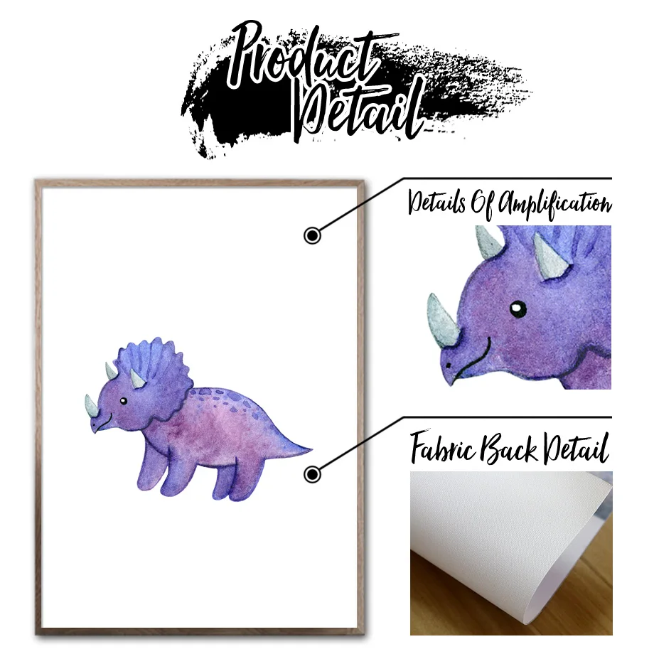 Cartoon Color Dinosaur World Wall Art Canvas Painting Nordic Canvas Posters And Prints Animals Wall Pictures For Kids Room Decor
Cartoon Color Dinosaur World Wall Art Canvas Painting Nordic Canvas Posters And Prints Animals Wall Pictures For Kids Room Decor