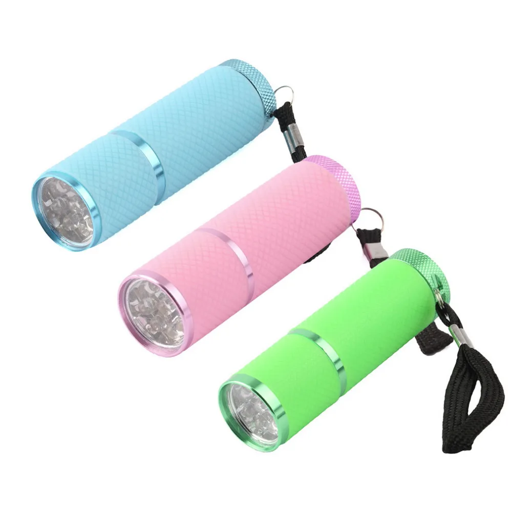 UV Gel Curing Lamp Portability Nail Dryer 9 LED Flashlight Currency Detector for Nail Gel 15s Fast Dry Nail Polish
UV Gel Curing Lamp Portability Nail Dryer 9 LED Flashlight Currency Detector for Nail Gel 15s Fast Dry Nail Polish