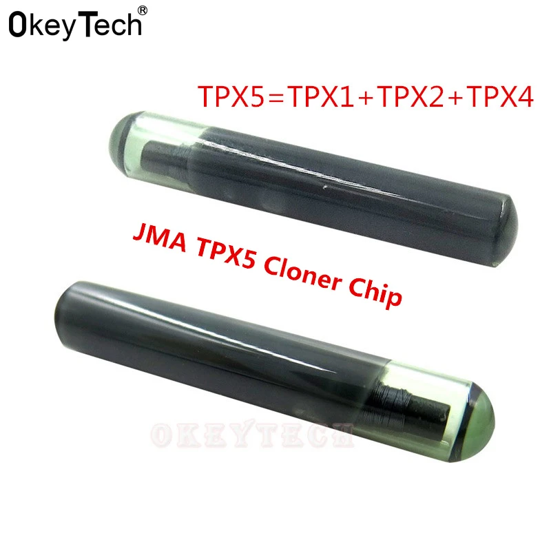 OkeyTech 5 шт./лот Новый сменный ключ 3 в 1 чип для JMA TPX5 Cloner Чип стеклянный Автомобильный Транспондер чип
OkeyTech 5 шт./лот Новый сменный ключ 3 в 1 чип для JMA TPX5 Cloner Чип стеклянный Автомобильный Транспондер чип