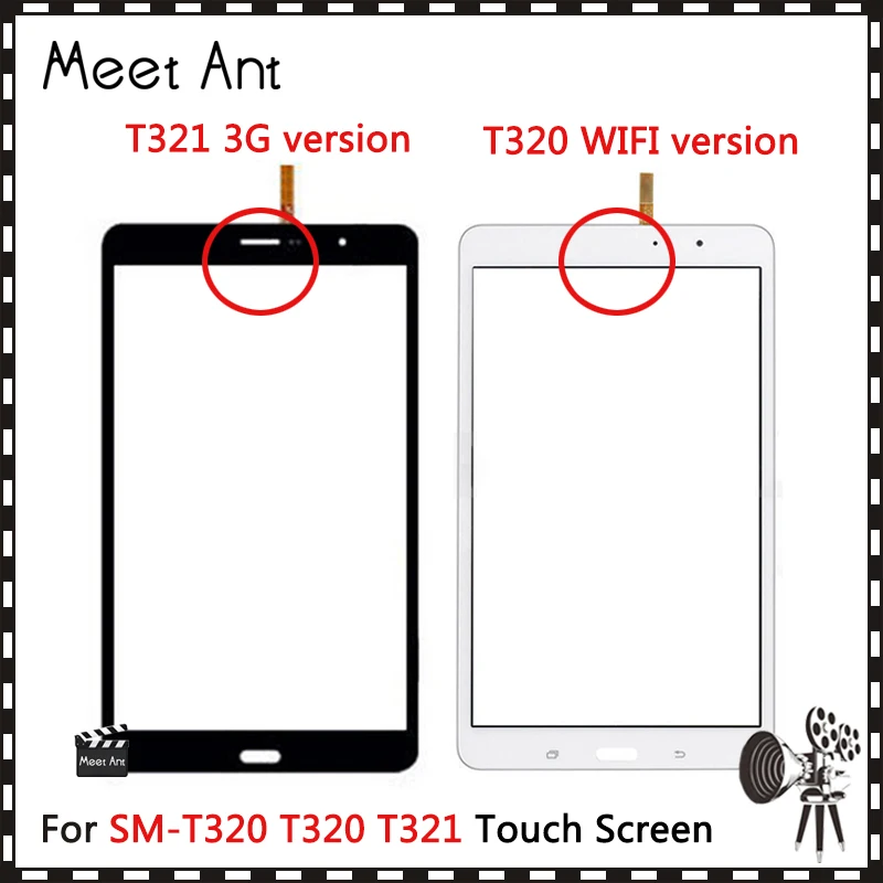 8 4 "для Samsung Galaxy Tab Pro SM T320 и T321 сенсорный экран дигитайзер Датчик передняя