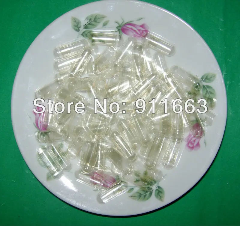 4# 2,000pcs.clear-clear empty capsules/gelatin empty capsules sizes 4, closed or seperated capsules available!
4# 2,000pcs.clear-clear empty capsules/gelatin empty capsules sizes 4, closed or seperated capsules available!