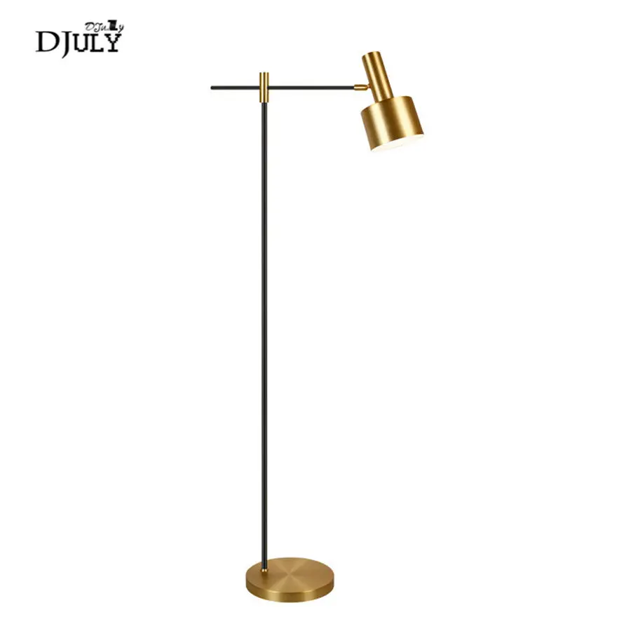 American luxury gold Rotatable metal floor lamp for living room bedroom study reading led standing light fixtures loft decor e27
American luxury gold Rotatable metal floor lamp for living room bedroom study reading led standing light fixtures loft decor e27