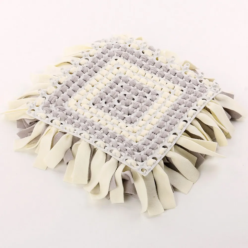 Washable Dog Sniffing Pad Can Train Dog Cat Sense of Smell Fashion Blankets Feeding Dog Mat Handmade Pet Accessories
Washable Dog Sniffing Pad Can Train Dog Cat Sense of Smell Fashion Blankets Feeding Dog Mat Handmade Pet Accessories