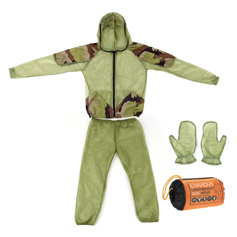 Lixada Fishing Clothings Vest Outdoor Mosquito Repellent Suit Bug Mesh Hooded Suits Hunting Camping Jacket Mesh Shirt Gloves
Lixada Fishing Clothings Vest Outdoor Mosquito Repellent Suit Bug Mesh Hooded Suits Hunting Camping Jacket Mesh Shirt Gloves