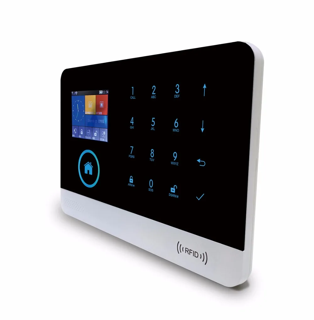 SmartYIBA Intelligent Home Security Alarm GSM Smart House Alarm System App Remote GPRS Signal Wireless Wifi Residential Alarm
SmartYIBA Intelligent Home Security Alarm GSM Smart House Alarm System App Remote GPRS Signal Wireless Wifi Residential Alarm