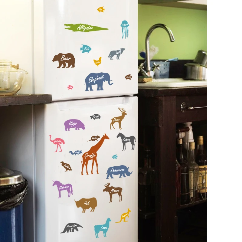 SK7072 Jungle Animals Wall Stickers for Kids Rooms Rooms Baby Home Decor Poster Elephant Horse Wall Decals
SK7072 Jungle Animals Wall Stickers for Kids Rooms Rooms Baby Home Decor Poster Elephant Horse Wall Decals