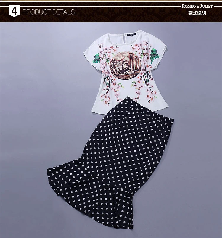 2018 Top grade vintage style Limited Edition Print Shirt + highwaist dots skirt sexy lady skirt
2018 Top grade vintage style Limited Edition Print Shirt + highwaist dots skirt sexy lady skirt