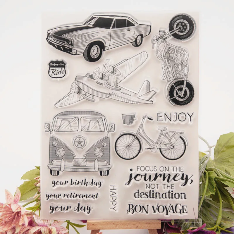 Scrapbooking Transparent Clear Stamp DIY Seal TPR Scrapbook Car Plane Kids Fun Paper Card Making Craft Decoration Photo Album
Scrapbooking Transparent Clear Stamp DIY Seal TPR Scrapbook Car Plane Kids Fun Paper Card Making Craft Decoration Photo Album