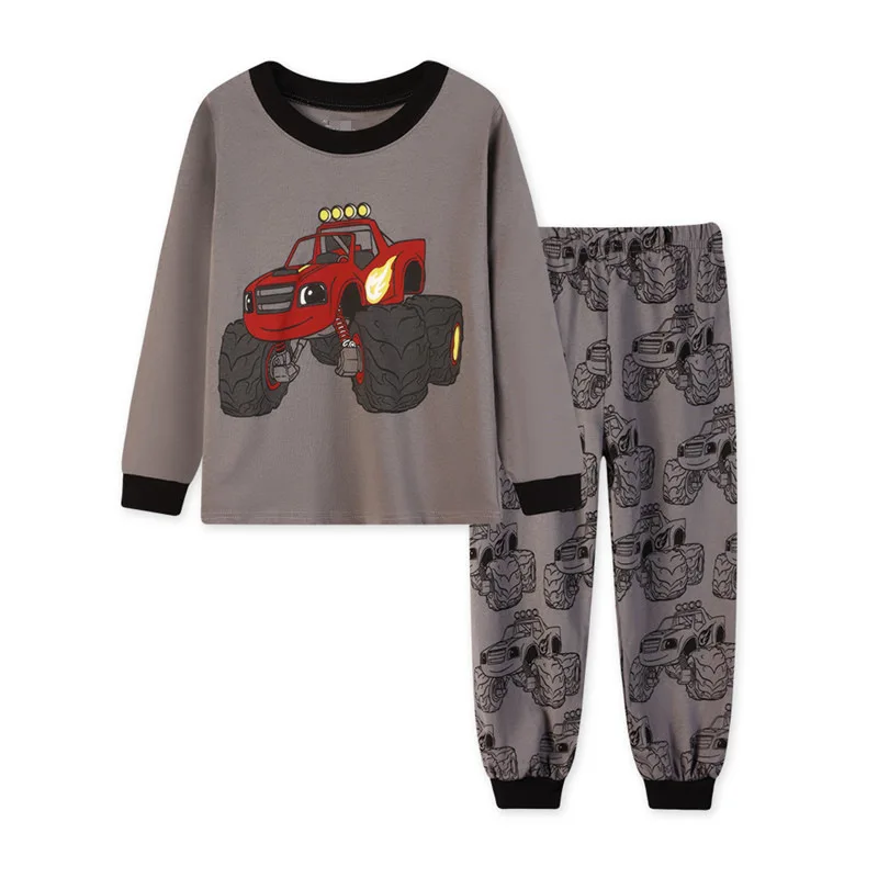 Cartoon Set Children Clothes Boys Autumn Clothing Set Kids Long Sleeve T- Shirt Pants Pajamas Sets For 2-7 Years
Cartoon Set Children Clothes Boys Autumn Clothing Set Kids Long Sleeve T- Shirt Pants Pajamas Sets For 2-7 Years