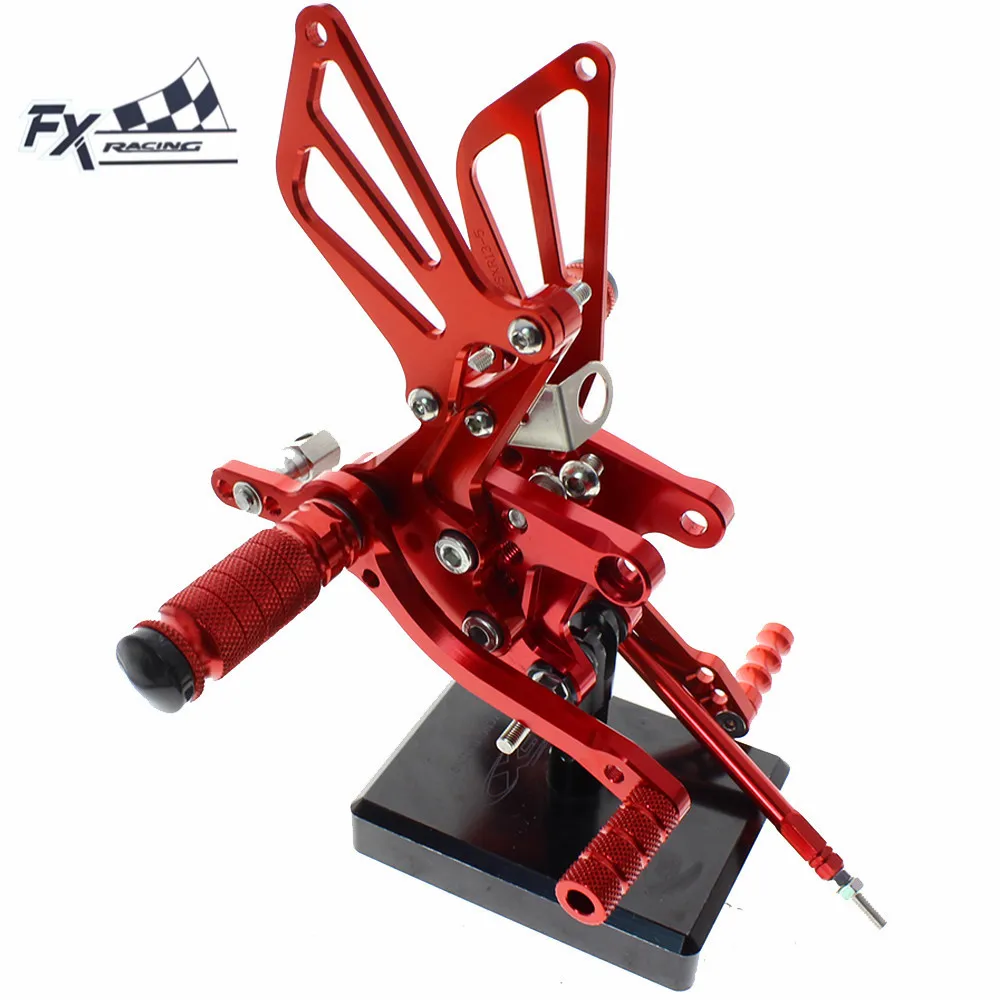 CNC Aluminum Motorcycle Foot Pegs Rest Set Footpegs Pedals Rearset Footrest For Suzuki GSXR1000 GSXR 1000 2001 2002 2003 2004
CNC Aluminum Motorcycle Foot Pegs Rest Set Footpegs Pedals Rearset Footrest For Suzuki GSXR1000 GSXR 1000 2001 2002 2003 2004