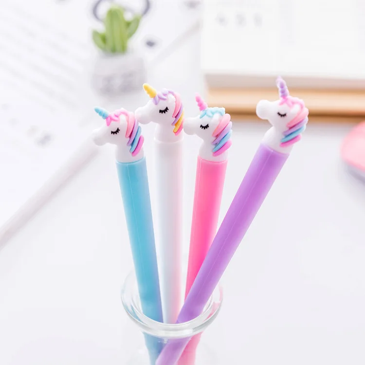 36 pcs/lot Rainbow Unicorn Gel Pen Cute 0.5 mm Black Ink neutral pen School Writing supplies Stationery gift escolar
36 pcs/lot Rainbow Unicorn Gel Pen Cute 0.5 mm Black Ink neutral pen School Writing supplies Stationery gift escolar