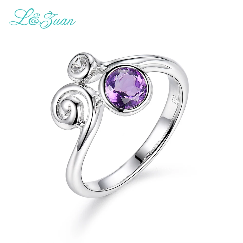 I&Zuan White Gold 925 Sterling Silver Jewelry Rings For Woman Amethyst Purple Stone Ring Fine Jewelry Fashion Accessory 1269
I&Zuan White Gold 925 Sterling Silver Jewelry Rings For Woman Amethyst Purple Stone Ring Fine Jewelry Fashion Accessory 1269