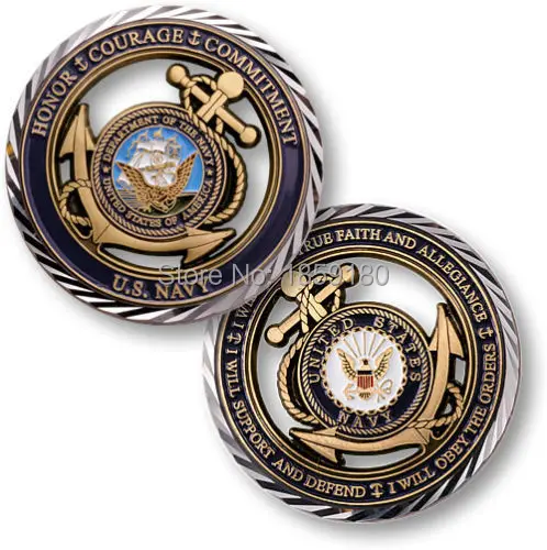 Free Shipping 100pcs/lot,U.S. Navy Core Values Challenge Coin + Protective Capsule
Free Shipping 100pcs/lot,U.S. Navy Core Values Challenge Coin + Protective Capsule