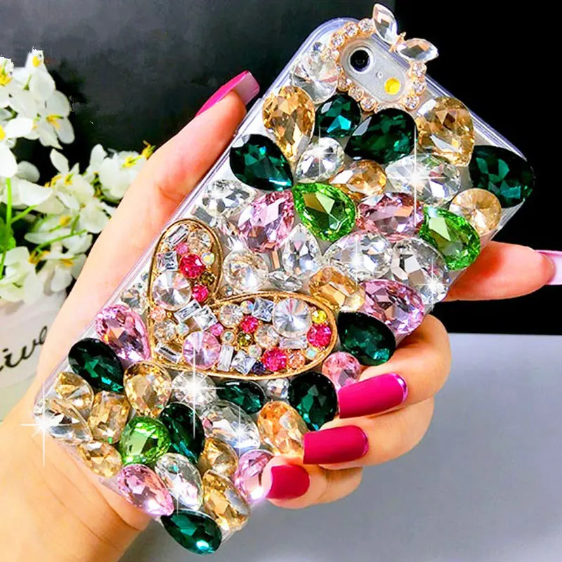 Bling Crystal Rhinestone Case With Cute Diamond Heart Shining Case Cover For SamsungA3 A5 A7 2017 A9 A8 A6 PLUS A50 A70 A80 Case
Bling Crystal Rhinestone Case With Cute Diamond Heart Shining Case Cover For SamsungA3 A5 A7 2017 A9 A8 A6 PLUS A50 A70 A80 Case