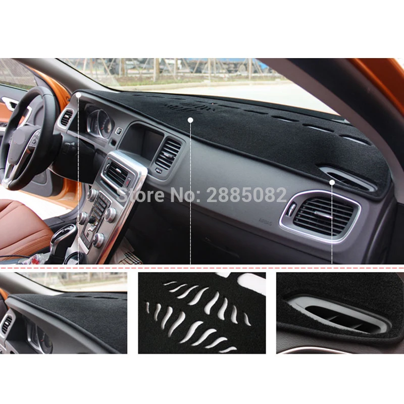 APPDEE для Toyota Belta VIOS YARIS 2008-2013 чехлы стайлинга автомобиля коврик приборной панели