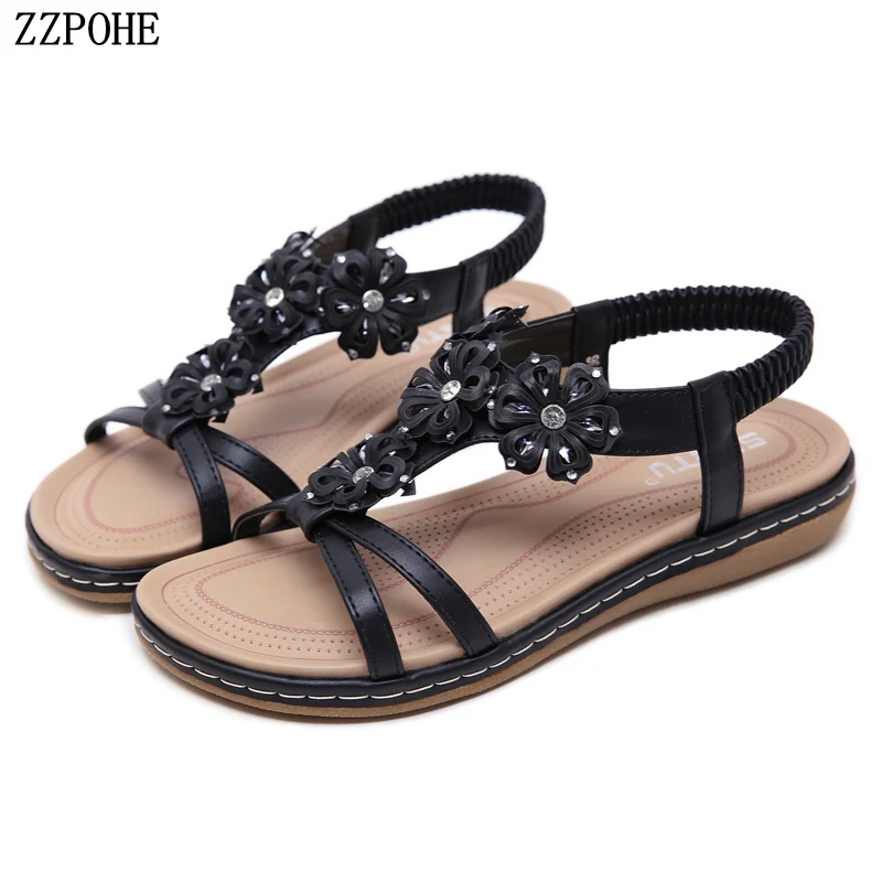 ZZPOHE Plus Size Women's Summer Shoes Women Bohemia Soft Flat Sandals Ladies Casual Comfortable Beach Shoes Female Flat Sandals
ZZPOHE Plus Size Women's Summer Shoes Women Bohemia Soft Flat Sandals Ladies Casual Comfortable Beach Shoes Female Flat Sandals