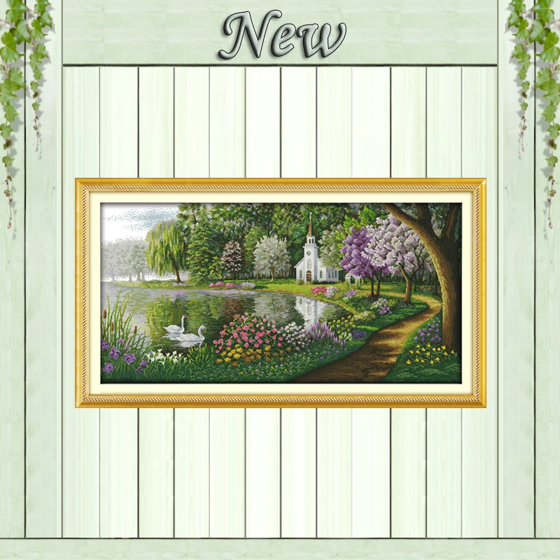 Green lake reflection Scenery Europe,Counted Printed on the canvas DMC 11CT 14CT Cross Stitch kit,needlework Sets DIY embroidery
Green lake reflection Scenery Europe,Counted Printed on the canvas DMC 11CT 14CT Cross Stitch kit,needlework Sets DIY embroidery