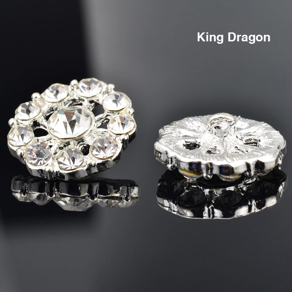 New Arrival Clear Rhinestone Button Sew On Flower Center Wedding Basket Decoration 18MM 5PCS/Lot Shank Back Silver Color KD515
New Arrival Clear Rhinestone Button Sew On Flower Center Wedding Basket Decoration 18MM 5PCS/Lot Shank Back Silver Color KD515