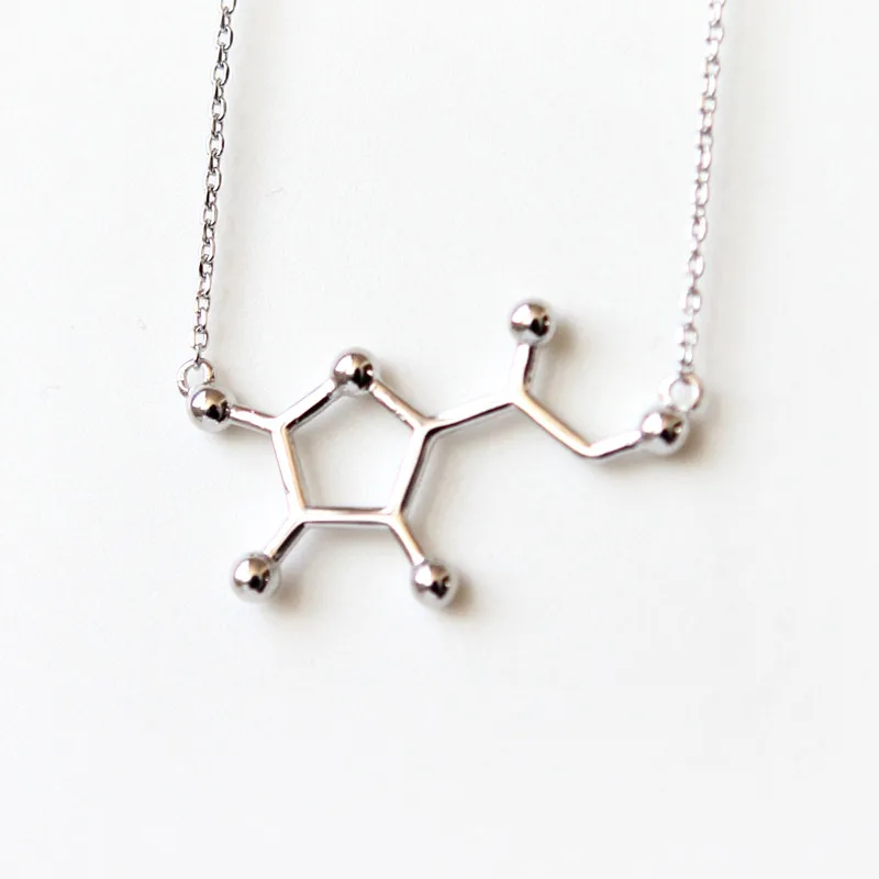 Daisies 1pc Simple Design Vitamin Molecule Necklace Dainty Chemistry Chain Pendant Clavicle Statement Necklace
Daisies 1pc Simple Design Vitamin Molecule Necklace Dainty Chemistry Chain Pendant Clavicle Statement Necklace