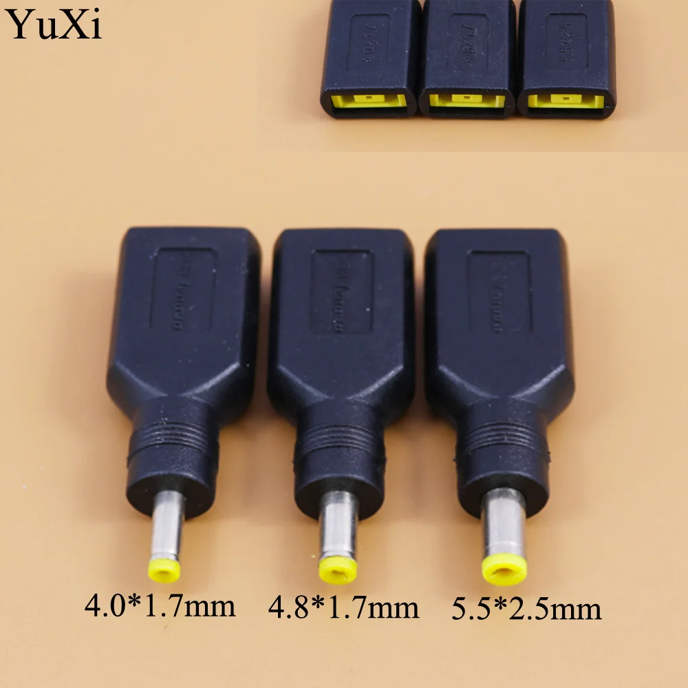 Фото YuXi соединитель DC для йоги 4 0/1 7 мм & 8/1 5 5/2 Lenovo X1 Carbon IdeaPad YOGA JACK Square 13 X1|Компьютерные