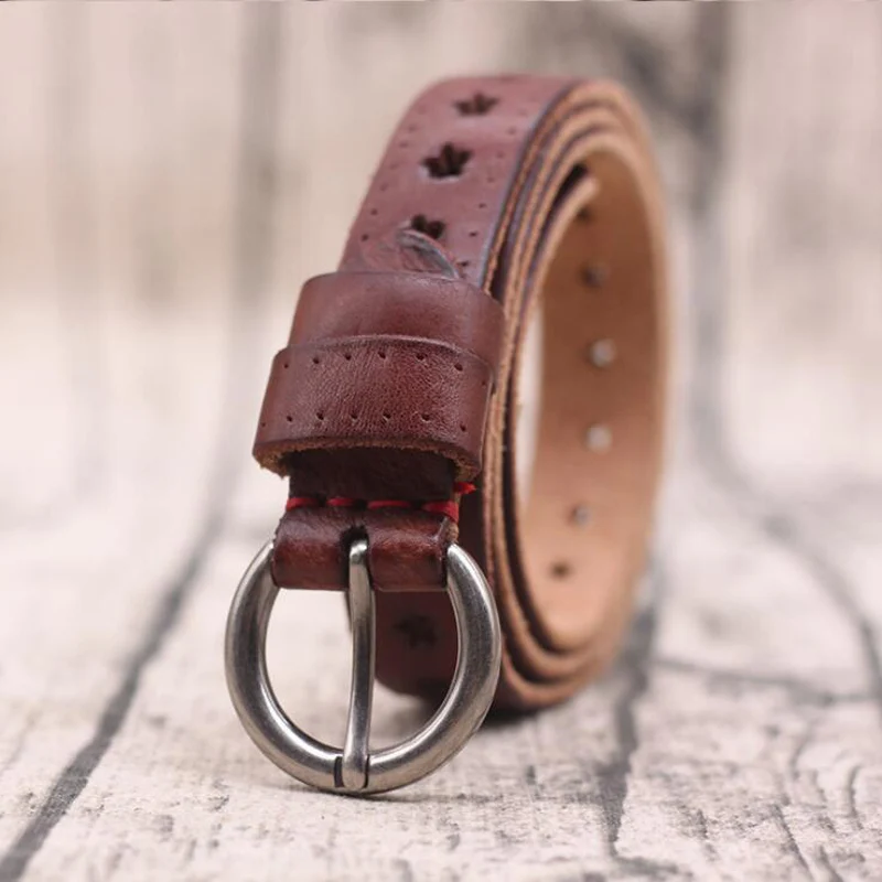 Women Genuine Leather Vintage Belts for Women Full Grain Cowskin Strap Waistband Pin Buckle Quality Assurance DYJ003
Women Genuine Leather Vintage Belts for Women Full Grain Cowskin Strap Waistband Pin Buckle Quality Assurance DYJ003