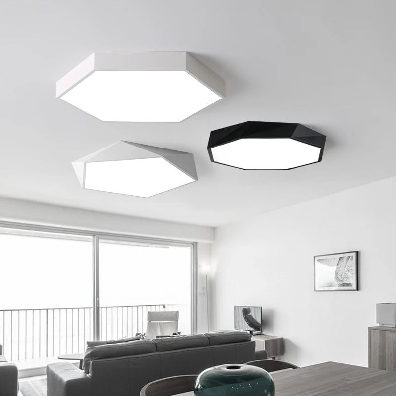Современный светодиодный потолочный светильник для гостиной спальни внутреннее