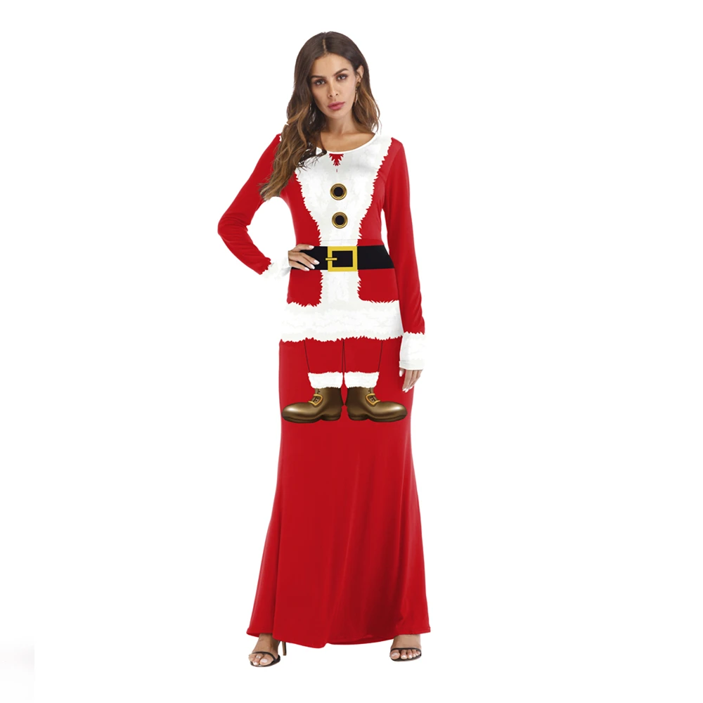 Plus Size New Year Christmas Costume for Women Red Sexy Dress Adult Female Fancy Cosplay
Plus Size New Year Christmas Costume for Women Red Sexy Dress Adult Female Fancy Cosplay