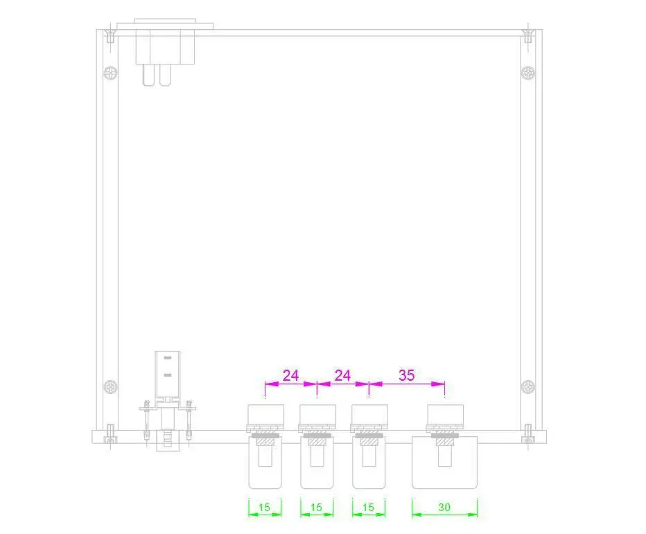 DIYERZONE Aluminum Preamp Chassis Enclosure /case DIY Preamplifier Box L14-46
DIYERZONE Aluminum Preamp Chassis Enclosure /case DIY Preamplifier Box L14-46