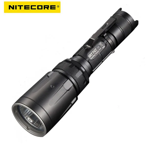 NiteCore SRT7GT Cree XP-L HI V3 1000LM Red Green Blue UV LED Flashlight by 18650 Battery for Camping
NiteCore SRT7GT Cree XP-L HI V3 1000LM Red Green Blue UV LED Flashlight by 18650 Battery for Camping