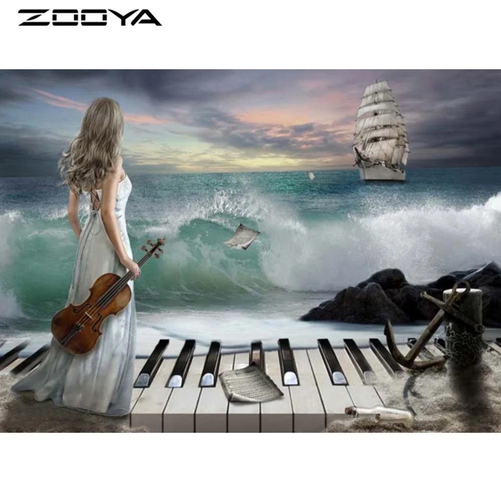 ZOOYA New 5d Diamond Embroidery Kits Cross-Stitch Woman Boat Home Decor Diamond Painting Mosaic DIY Pcitures Needlework R990
ZOOYA New 5d Diamond Embroidery Kits Cross-Stitch Woman Boat Home Decor Diamond Painting Mosaic DIY Pcitures Needlework R990
