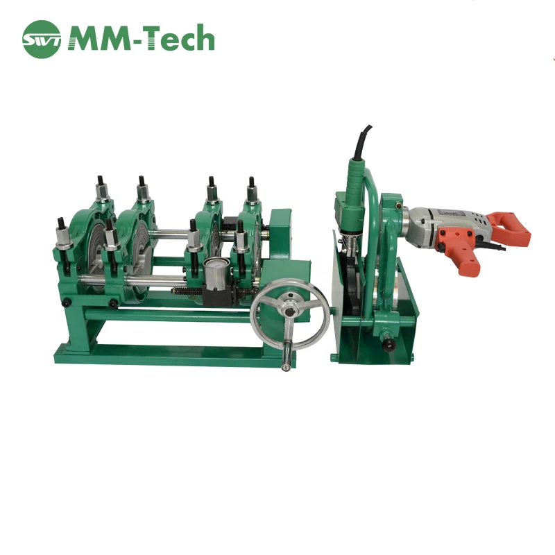 SWT 200/50MS ручной 50 до 200 мм 2 х зажимный сварочный аппарат HDPE для стыковой